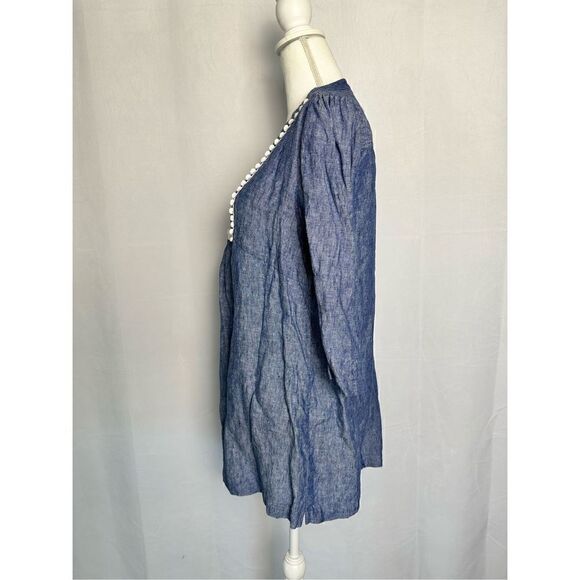 Boden 100% Linen Tunic Top - Picture 11 of 12